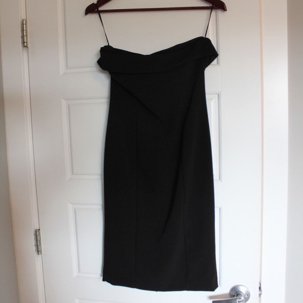 Strapless Black Dress